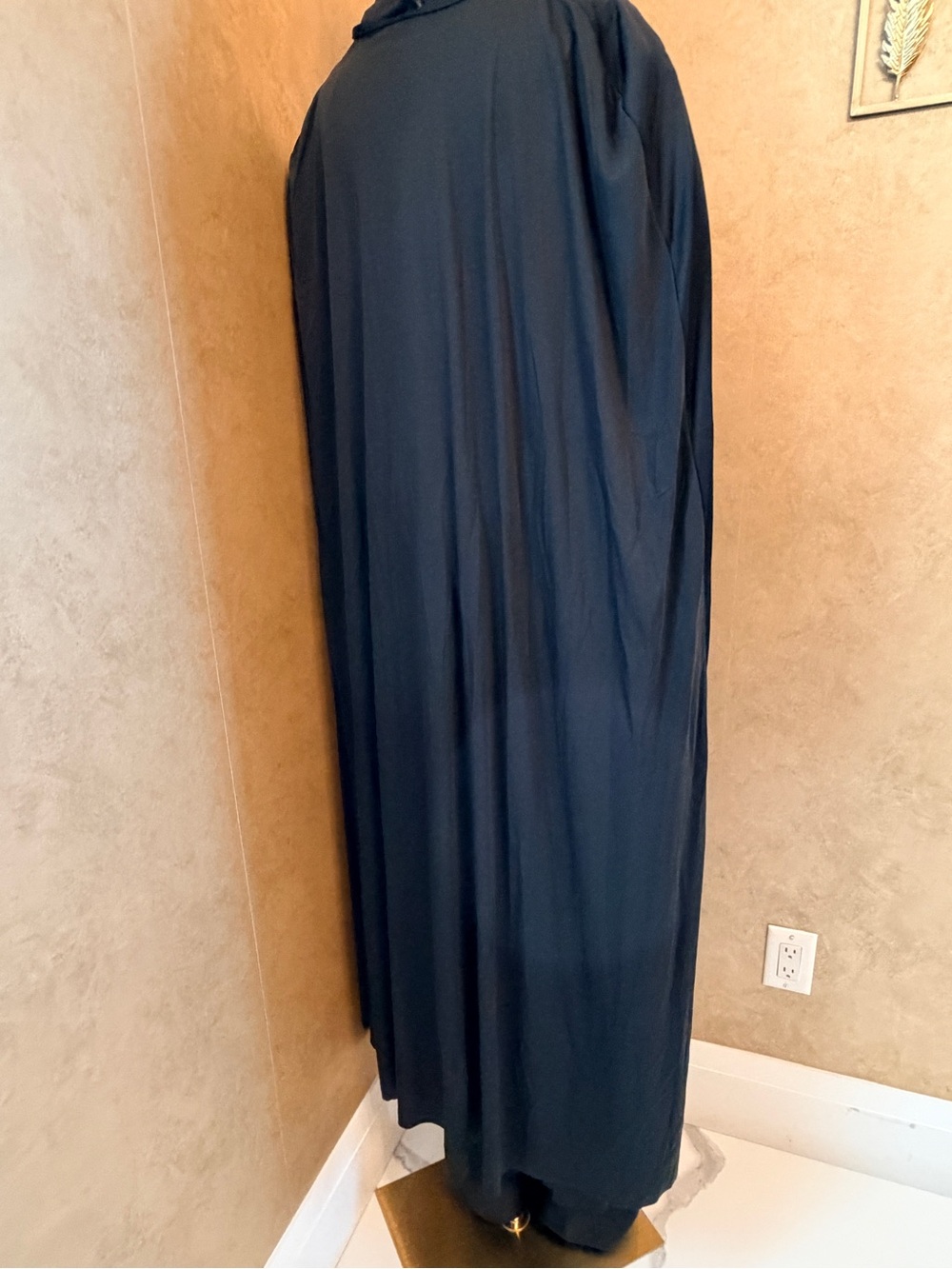 Star Wars Black Galactic Dark Lord Costume with Cape and Control Panel - Picture 7 of 16